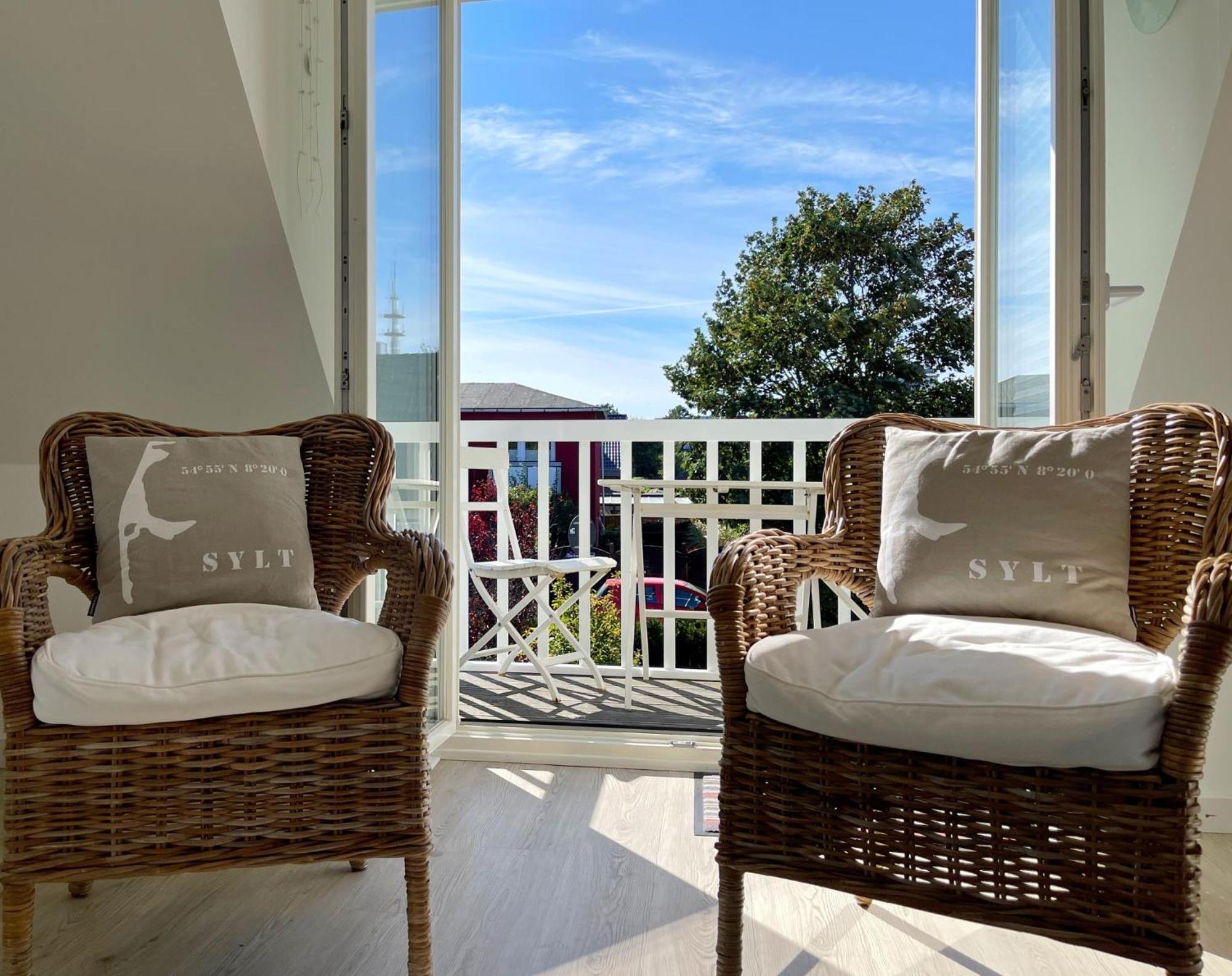 Haus Duenenrose App 2 Mit Balkon Appartement Westerland Buitenkant foto